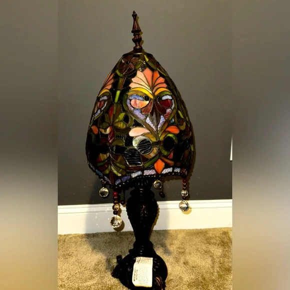 Tiffany style…. Lamp multicolor bed table lamp - Picture 1 of 3